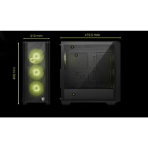 CAJA MSI MAG FORGE 330R AIRFLOW CAJA MSI MAG FORGE 330R AIRFLOW