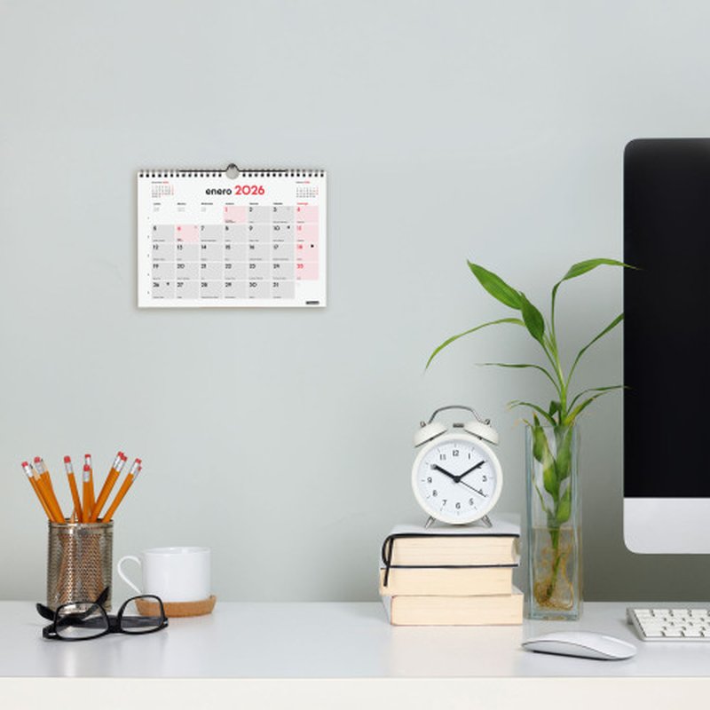 CALENDARIO 2026 NEUTRO PARED ESCRIBIR S 210X150MM FINOCAM 780160026 - Imagen 2