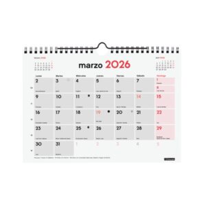 CALENDARIO 2026 NEUTRO PARED ESCRIBIR S 210X150MM FINOCAM 780160026
