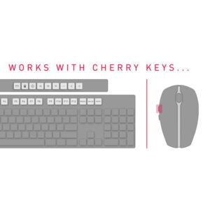 CHERRY DW 3000 teclado Ratón incluido Hogar RF inalámbrico Esloveno Negro