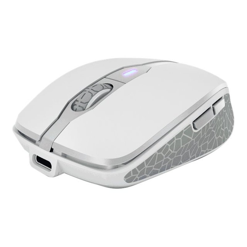 CHERRY DW 9100 SLIM teclado Ratón incluido RF Wireless + Bluetooth QWERTY Inglés de EE. UU. Plata - Imagen 4