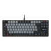 CHERRY KC 500 MX LP TKL teclado Hogar / Oficina USB QWERTZ Alemán Negro, Gris