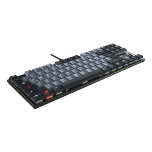 CHERRY KC 500 MX LP TKL teclado Hogar / Oficina USB QWERTZ Alemán Negro, Gris