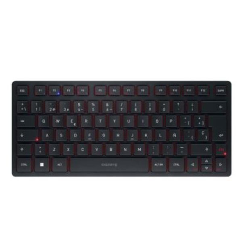 CHERRY KW 9200 MINI teclado USB + RF Wireless + Bluetooth QWERTY Español Negro CHERRY KW 9200 MINI teclado USB + RF Wireless + Bluetooth QWERTY Español Negro