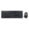 CHERRY Stream desktop ultimate teclado Ratón incluido Hogar / Oficina USB + RF Wireless + Bluetooth QWERTY Nórdico Negro