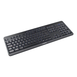 CHERRY Stream desktop ultimate teclado Ratón incluido Hogar / Oficina USB + RF Wireless + Bluetooth QWERTZ Alemán Negro