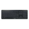 CHERRY Stream keyboard ultimate teclado Hogar / Oficina USB + RF Wireless + Bluetooth AZERTY Francés Negro