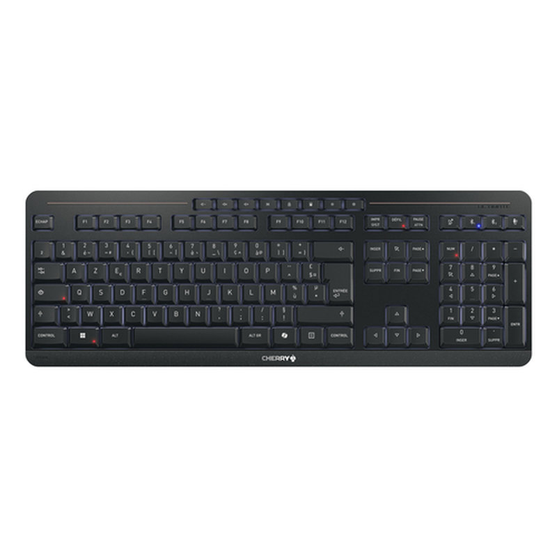 CHERRY Stream keyboard ultimate teclado Hogar / Oficina USB + RF Wireless + Bluetooth AZERTY Francés Negro CHERRY Stream keyboard ultimate teclado Hogar / Oficina USB + RF Wireless + Bluetooth AZERTY Francés Negro