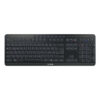 CHERRY Stream keyboard ultimate teclado Hogar / Oficina USB + RF Wireless + Bluetooth QWERTZ Alemán Negro
