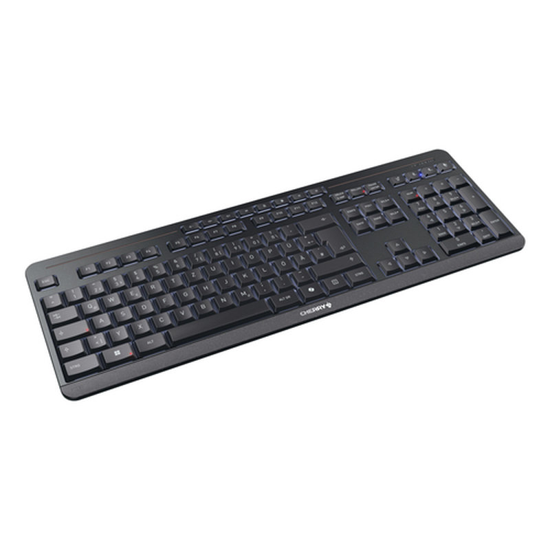 CHERRY Stream keyboard ultimate teclado Hogar / Oficina USB + RF Wireless + Bluetooth QWERTZ Alemán Negro CHERRY Stream keyboard ultimate teclado Hogar / Oficina USB + RF Wireless + Bluetooth QWERTZ Alemán Negro - Imagen 2