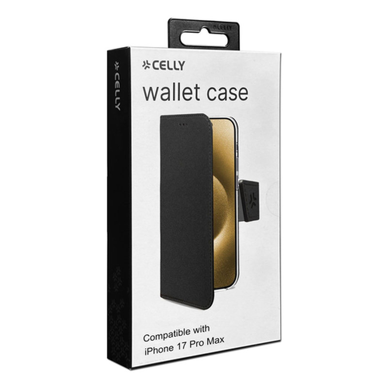 Celly WALLY funda para teléfono móvil 17,5 cm (6.9") Funda cartera Negro Celly WALLY funda para teléfono móvil 17,5 cm (6.9") Funda cartera Negro - Imagen 6