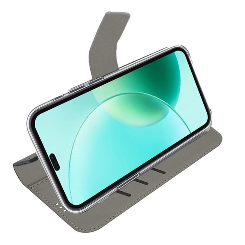 Celly WALLY funda para teléfono móvil 17 cm (6.7") Funda cartera Negro - Imagen 3