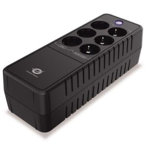 Conceptronic ZEUS09E sistema de alimentación ininterrumpida (UPS) En espera (Fuera de línea) o Standby (Offline) 0,85 kVA 490 W 6 salidas AC