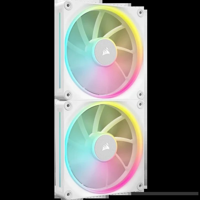 Corsair CO-9051032-WW sistema de refrigeración para ordenador Carcasa del ordenador Ventilador 14 cm Blanco 2 pieza(s)