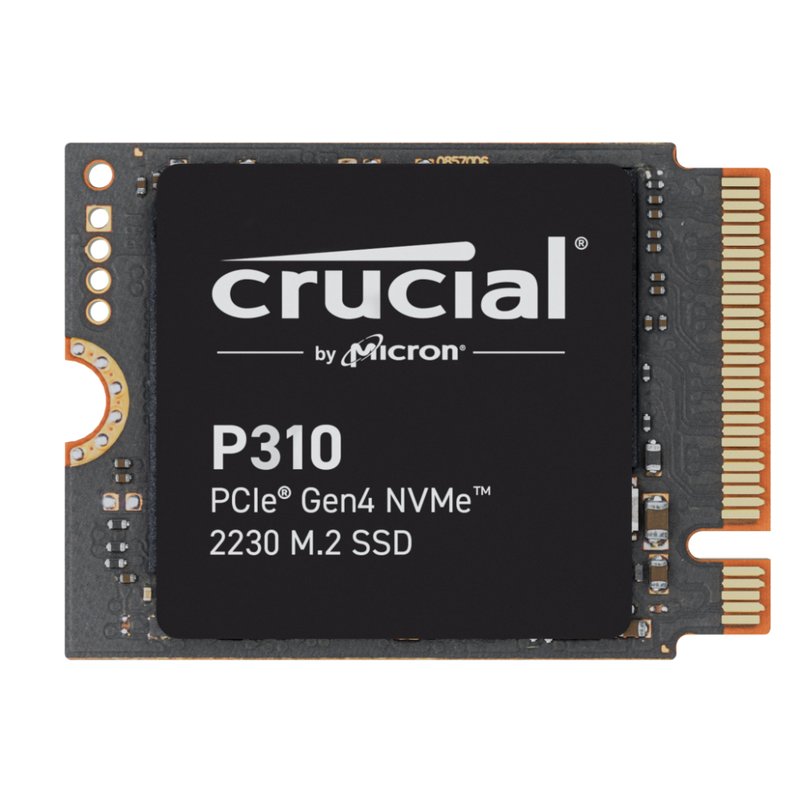 Crucial P310 1TB PCIe 2230 NVMe M.2 SSD Crucial P310 1TB PCIe 2230 NVMe M.2 SSD