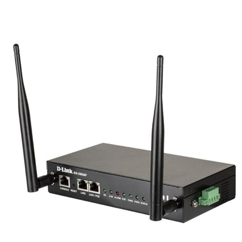D-Link DIS-2650AP punto de acceso inalámbrico 1200 Mbit/s Negro Energía sobre Ethernet (PoE)