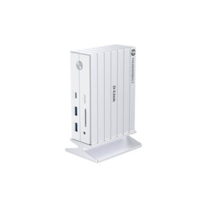 D-Link DUF-E01/E base para portátil y replicador de puertos Alámbrico Thunderbolt 4 Blanco