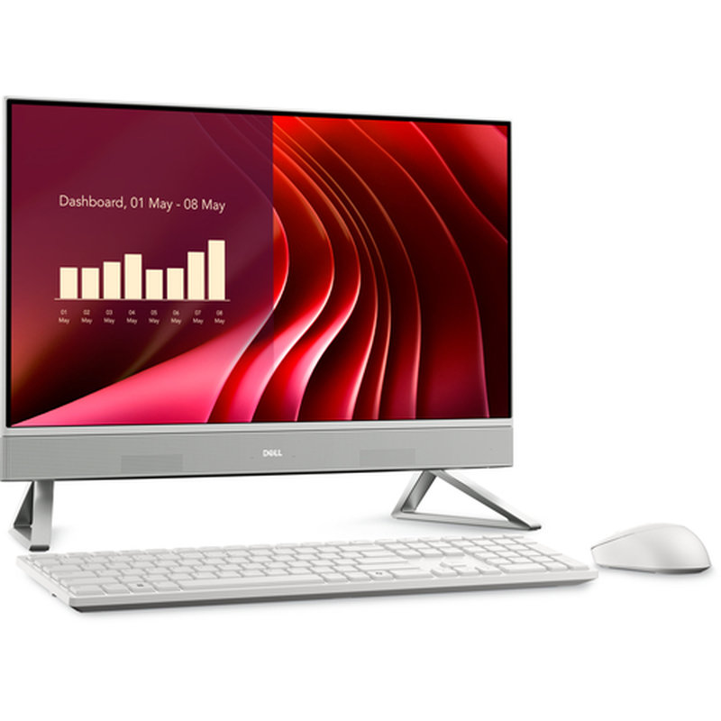 DELL EC24250 Intel Core 7 150U 60,5 cm (23.8") 1920 x 1080 Pixeles PC todo en uno 16 GB DDR5-SDRAM 512 GB SSD Windows 11 Pro Wi-Fi 6E (802.11ax) Blanco - Imagen 2