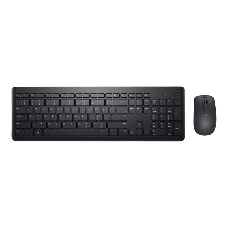 DELL KM3322W teclado Ratón incluido Oficina RF inalámbrico QWERTY Español Negro DELL KM3322W teclado Ratón incluido Oficina RF inalámbrico QWERTY Español Negro