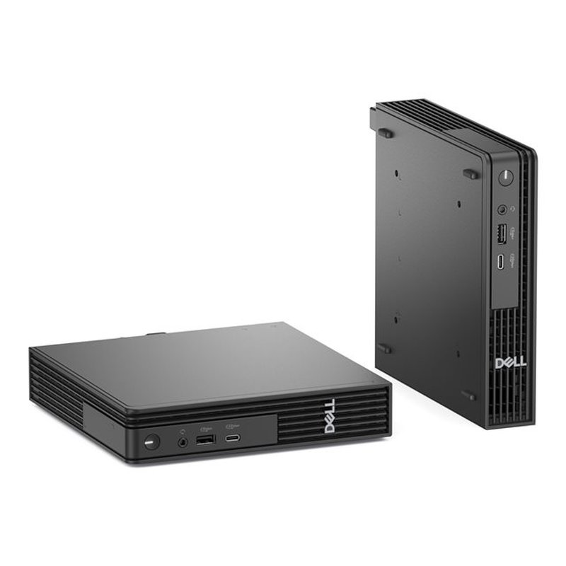 DELL Pro QCM1250 Intel® Core™ i3 i3-14100T 8 GB DDR5-SDRAM 512 GB SSD Windows 11 Pro Micro PC Mini PC Negro - Imagen 4