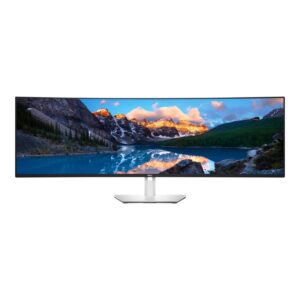 DELL UltraSharp U4924DW LED display 124,5 cm (49") 5120 x 1440 Pixeles 5K Ultra HD LCD Negro, Plata