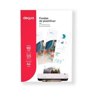 DEQUA C.100 FUN PLASTIFICACION 125 MICRAS A4