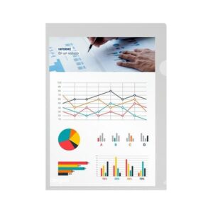 DEQUA C.100 dossiers uñero PP piel naranja 120 micras folio