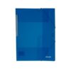 DEQUA Carpeta de gomas y 3 solapas A4 azul DEQUA Carpeta de gomas y 3 solapas A4 azul
