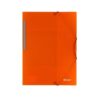 DEQUA Carpeta de gomas y 3 solapas A4 naranja DEQUA Carpeta de gomas y 3 solapas A4 naranja
