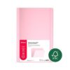 DEQUA Paq.50 subcarpetas 180g folio rosa pastel