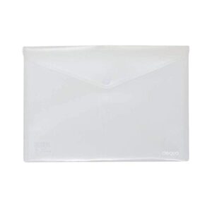 DEQUA Sobre con broche PP Folio incoloro