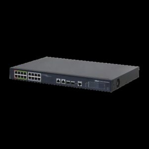 (DH-LR2218-16ET-240-V2) DAHUA SWITCH L2 EPOE GESTIONABLE 16 PUERTOS 10/100 (8 EPOE/EOC + 8 POE) + 2 UPLINK COMBO GIGABIT/SFP