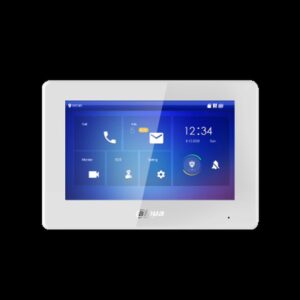 (DHI-VTH5422HW) MONITOR INTERIOR 7" DE SUPERFICIE PARA VIDEOPORTERO IP DE 2-HILOS PANTALLA TÁCTIL POE SD 6E 1S ALARMA BLANCO