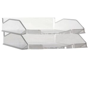 Dequa Bandeja - Poliestireno - 34,5 x 25,5 x 6 cm - Color transparente