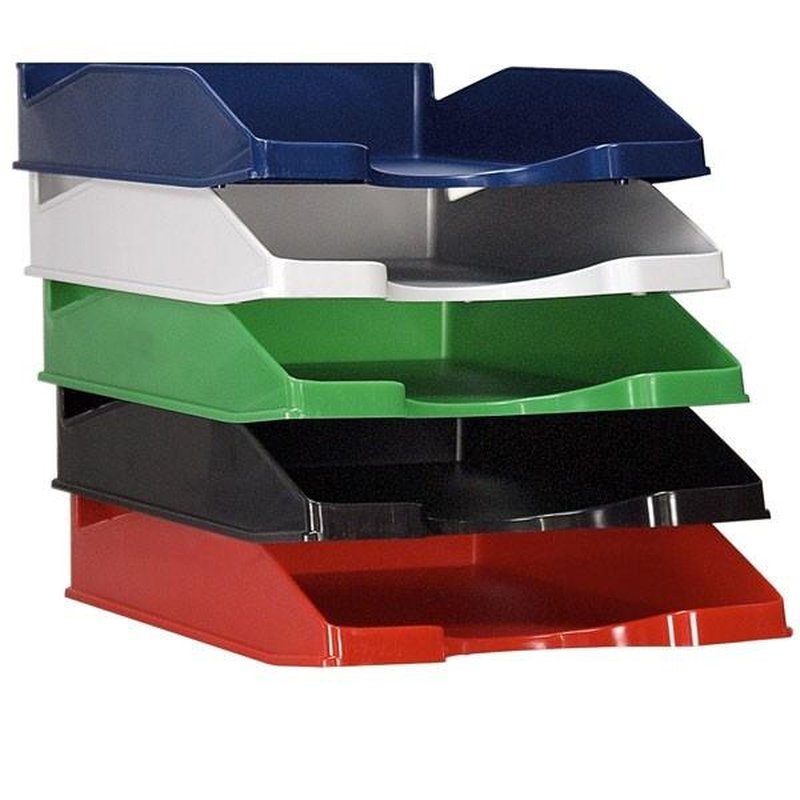 Dequa Bandeja - Poliestireno - 34,5 x 25,5 x 6 cm - Color verde