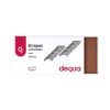 Dequa Grapas 22/6-24/6 - Cobreadas - 30 hojas - Caja 1000 grapas Dequa Grapas 22/6-24/6 - Cobreadas - 30 hojas - Caja 1000 grapas