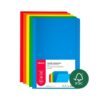 Dequa Subcarpeta - Folio - 180 g - Colores surtidos vivos - Pack 50 ud