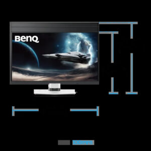 BenQ EX271UZ pantalla para PC 67,3 cm (26.5") 3840 x 2160 Pixeles 4K Ultra HD OLED Negro, Blanco BenQ EX271UZ pantalla para PC 67,3 cm (26.5") 3840 x 2160 Pixeles 4K Ultra HD OLED Negro, Blanco