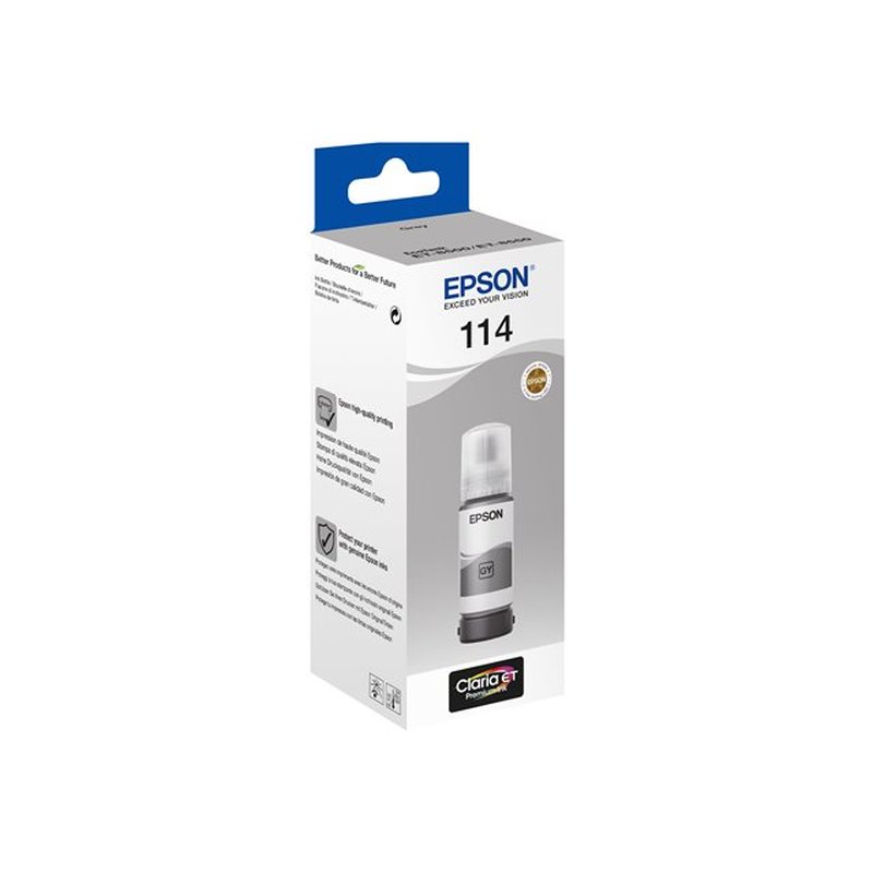 Epson 114 EcoTank Grey ink bottle Epson 114 EcoTank Grey ink bottle