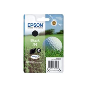 Epson Golf ball Singlepack Black 34 DURABrite Ultra Ink