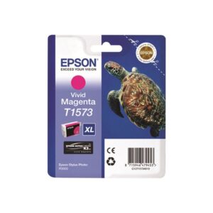 Epson Turtle Cartucho T1573 magenta vivo Epson Turtle Cartucho T1573 magenta vivo