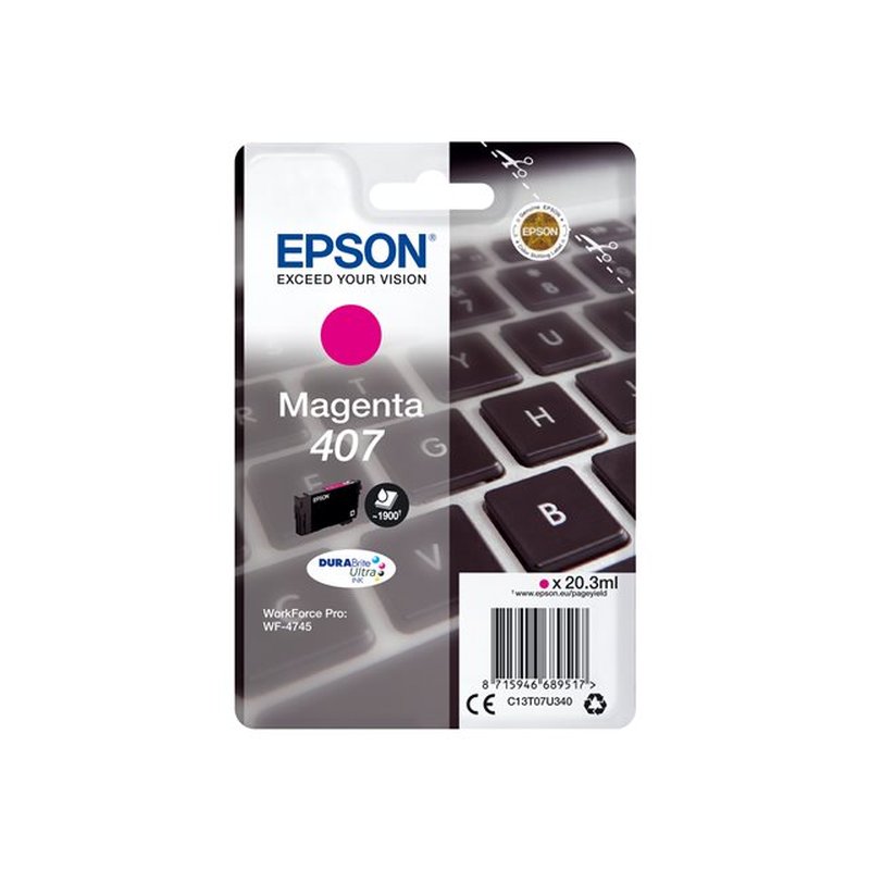 Epson WF-4745 cartucho de tinta 1 pieza(s) Original Alto rendimiento (XL) Magenta