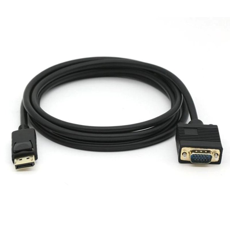 Equip 119338 adaptador de cable de vídeo 2 m VGA (D-Sub) DisplayPort Negro Equip 119338 adaptador de cable de vídeo 2 m VGA (D-Sub) DisplayPort Negro