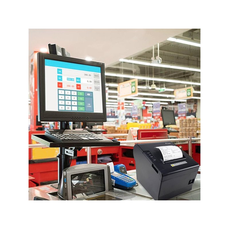 Equip 351006 impresora de recibos 203 x 203 DPI Inalámbrico y alámbrico Térmico - Imagen 10