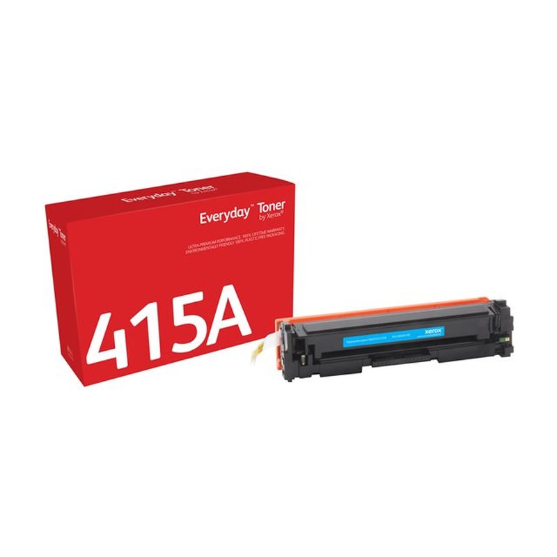 Everyday Tóner Cian compatible con HP 415A (W2031A), Rendimiento estándar - Imagen 2