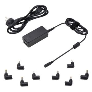 Ewent EW3963 adaptador e inversor de corriente Interior 45 W Negro