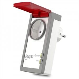 FRITZ!DECT DECT 210 enchufe inteligente 3450 W Gris, Rojo, Blanco