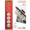 FUNDA PLASTIFICAR FELLOWES 125 MICRAS A4 100H BRILLO