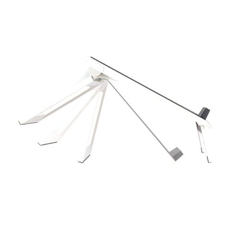 Fellowes 8210101 soporte para ordenador portátil Gris, Blanco 43,2 cm (17") Fellowes 8210101 soporte para ordenador portátil Gris, Blanco 43,2 cm (17") - Imagen 2