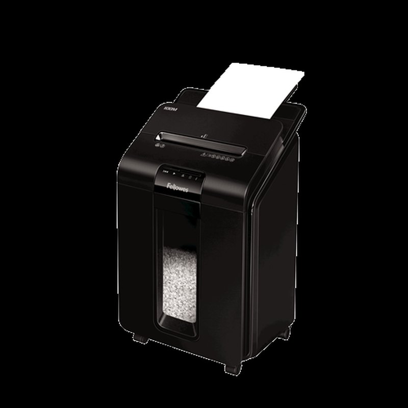 Fellowes AutoMax 100M triturador de papel Corte en partículas 22 cm Negro - Imagen 4